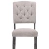 Bernard - Weathered Side Chair (Set of 2) - Beige / Gray - Image 4