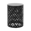 Outdoor Metal, End Table Large - Black - Image 6
