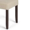 Acadian - Parson Dining Chair (Set of 2) - Satin Cream - Image 7