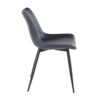 Durango - Industrial Dining Chair (Set of 2) - Black / Vintage Blue - Image 3