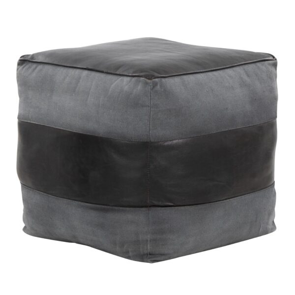 Cobbler - Pouf - Black / Gray