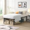Twin Size Bed Frame With Quiet Support - Black - Image 4