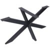Table Frame, Table Base, Spider Table Legs, Table Runner Confrerence Table - Black - Image 2