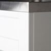 Hennessy - Deluxe Laundry Cabinet With Faucet And Stainless Steel Sink - Pure White - Image 3