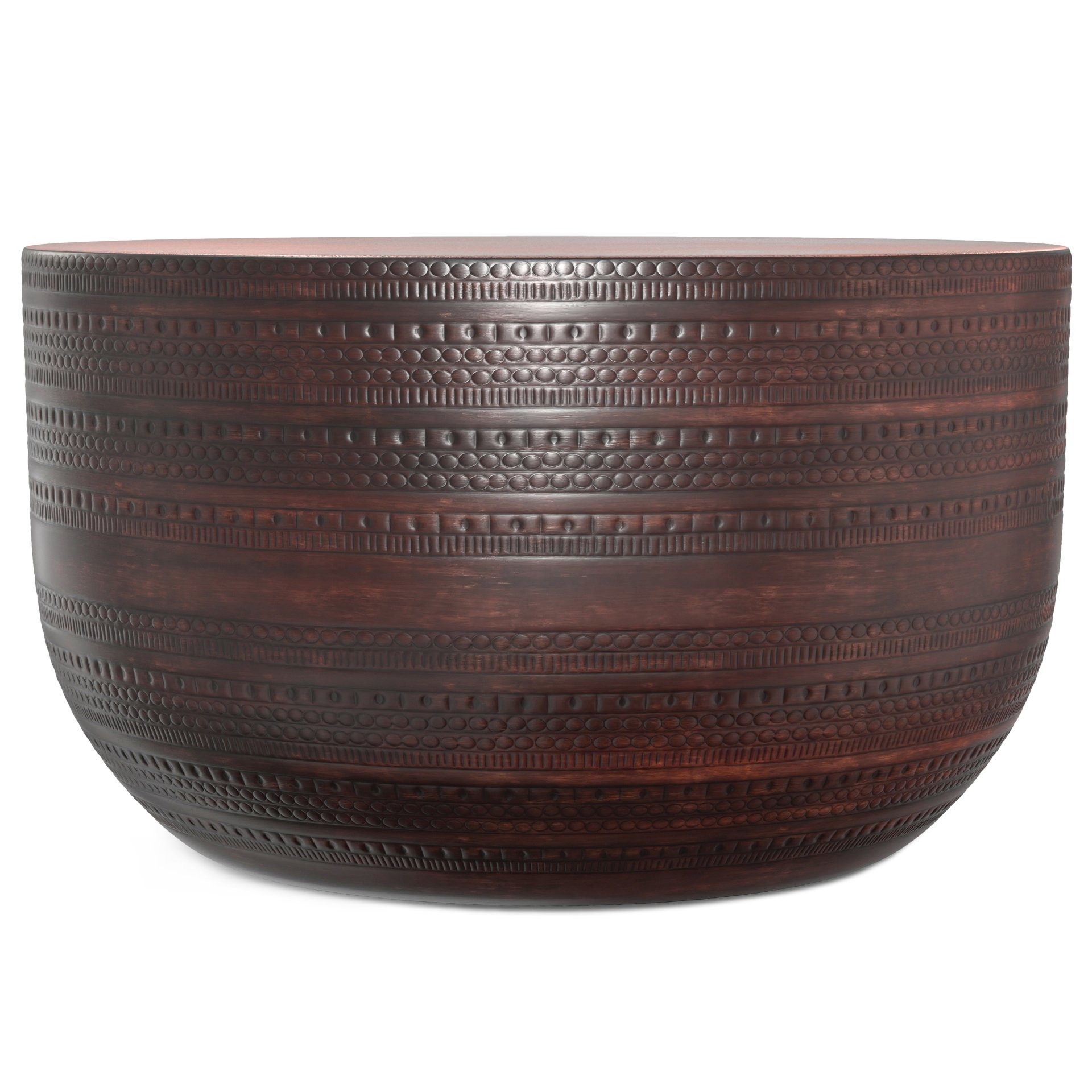 Johnsen - Metal Coffee Table - Bronze - Image 7