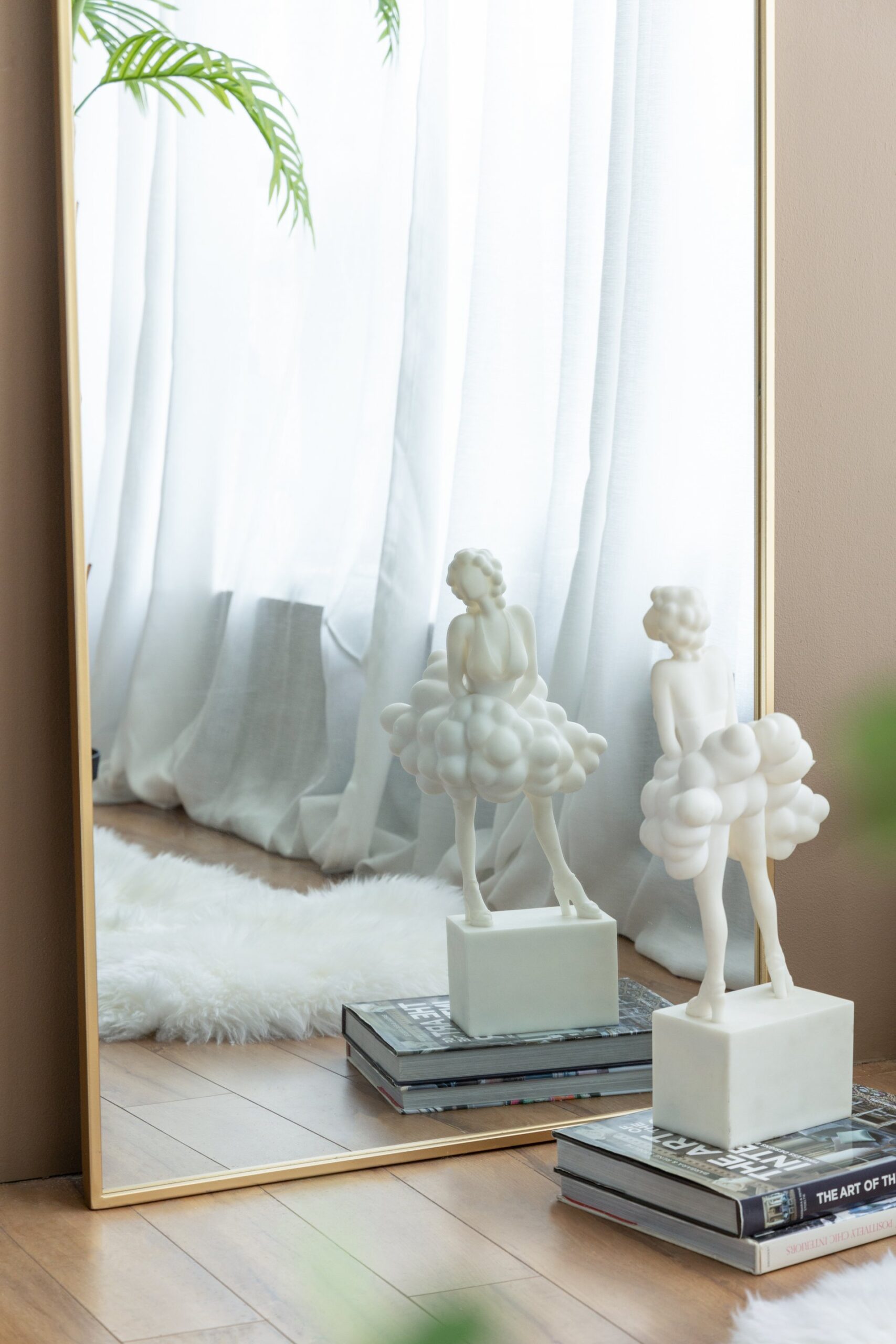 Celine Arch Body Mirror - Gold - Image 6