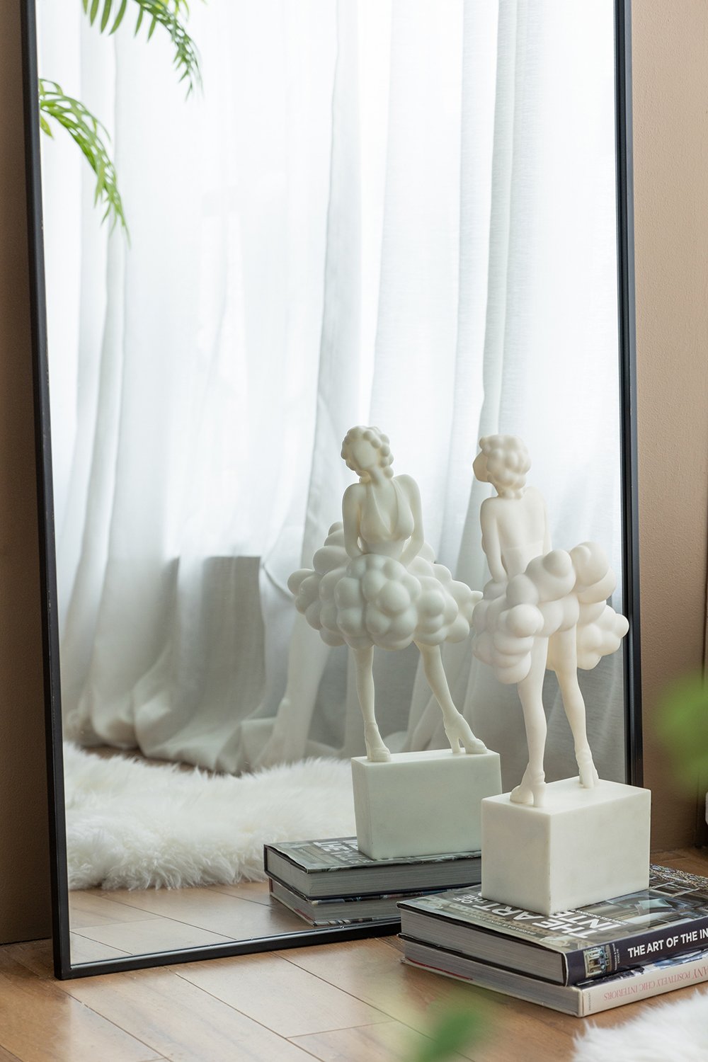 Celine Arch Body Mirror - Black - Image 8