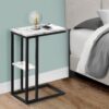 Accent Table C - Shaped, Contemporary And Modern - White - Image 9
