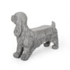 Cocker Spaniel Dog Statue - Gray - Image 8