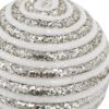 Christmas Ball Ornaments, Plastic Decorative Hanging Ball Christmas Tree Ornaments For Holiday Party Decorations (Set of 12) - Silver - Image 3