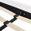 Aspen - King Vertical Tufted Headboard Platform Bed Set - Cloud White - Image 8