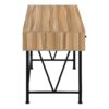 Computer Desk For Home Office, Laptop, Storage Drawers, Transitional, Elegant Design - Brown - Image 3