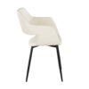 Margarite - Contemporary Dining / Chair (Set of 2) - Black / Cream - Image 3