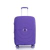 Expandable Hardshell Suitcase Double Spinner Wheels Pp Luggage Sets Lightweight Durable Suitcase & Tsa Lock, 3 Piece Set (20/24/28) - Purple - Image 11