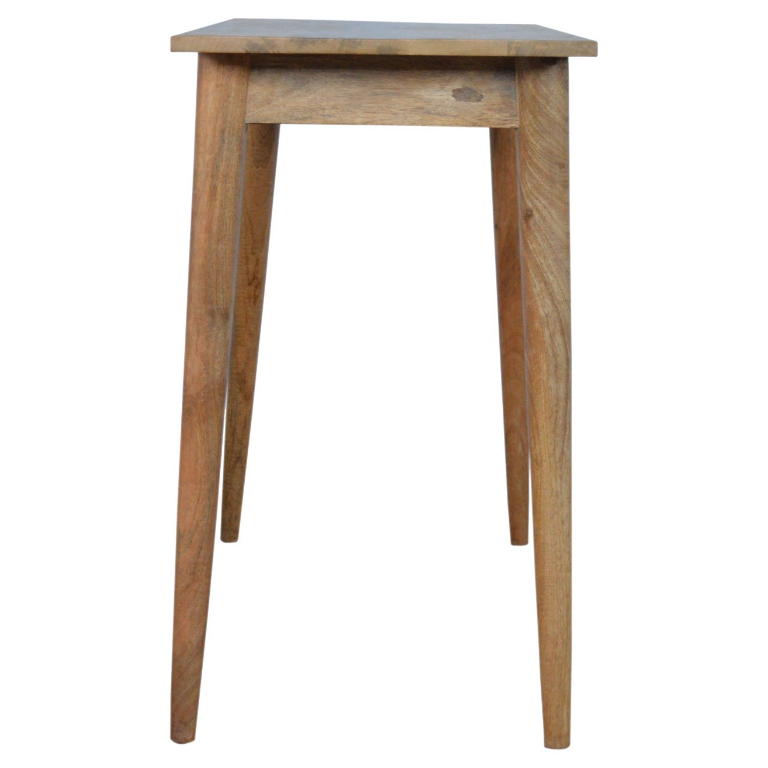 2 Drawer Nordic Writing Desk - Oak - Image 8