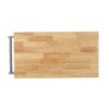Aidah - Contemporary Kitchen Cart With Wheels - Gray - Image 10