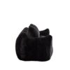 Giant Bean Bag Couch, Ultra Soft Fluffy Loveseat For Living Room Reading Chair With Pillows - Black - Image 14