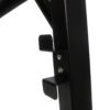Metal Adjustable Worktable With Socket And Wooden Top - Black - Image 8