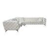 Atronia - Sectional Sofa With 4 Pillows - Beige - Image 3