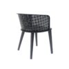 Milan - Outdoor Dining Chair (Set of 2) - Black - Image 7