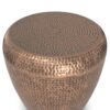 Preston - Metal Side Table - Antique Copper - Image 2