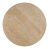 Farmhouse 5 Piece Dining Set With Extendable Round Table And Upholstered Chairs - Natural Wood Wash - Image 10
