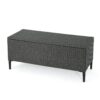 Rupert - Storage Unit Resin Wicker Outdoor Storage - Gray - Image 4