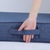Outdoor Deep Seat Cushions For Patio Furniture, Waterproof Replacement Patio Chair Cushions (Set of 2) - Navy Blue - Image 6