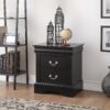 Louis Philippe III - Nightstand - Black - Image 7