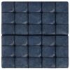 Harrison - Small Square Coffee Table Storage Ottoman - Blue - Image 3