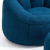 Bedding Bean Bag Sofa Chair High Pressure Foam Bean Bag Chair Adult Material With Padded Foam Padding Compressed Bean Bag With Footrest - Blue - Image 18