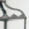 4 Light Metal Chandelier, Hanging Light Fixture With Adjustable Chain For Kitchen, Bulb Not Included - Gray - Image 9
