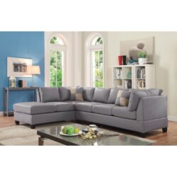 Malone - Sectional - Gray