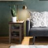 Acadian - Narrow Side Table - Farmhouse Brown - Image 4