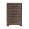 Plinz - 5 Drawer Chest - Brown - Image 2