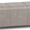 Avalon - Storage Ottoman - Distressed Gray Taupe - Image 6