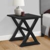 Accent End Table, Square, Transitional - Black - Image 9