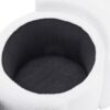 Cozy Boucle Storage Ottoman: Stylish Comfort With Hidden Storage - White - Image 10