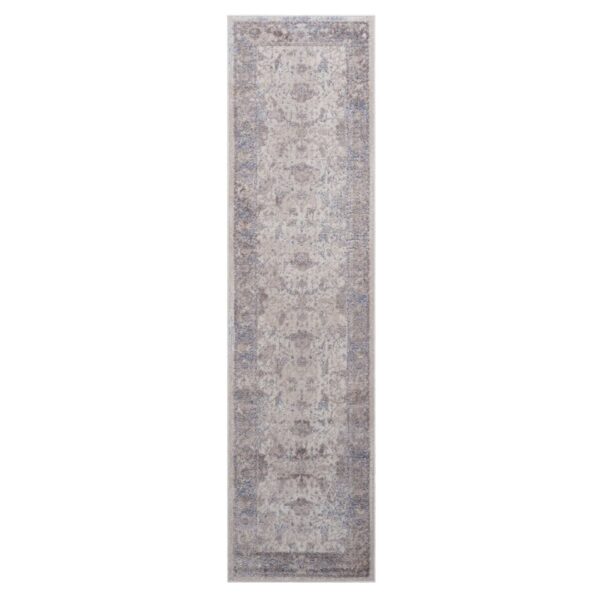 Payas - 2' X 8' Traditional Runner Rug - Brown / Beige