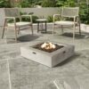 Outdoor Reinforced Fire Pit Table - Natural / Gray - Image 2
