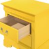 Louis Phillipe - Charming Nightstand - Yellow - Image 5