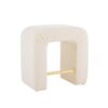 Boucle Stool (Set of 2), Dining Chairs For Home Kitchen Island - Cream - Image 9
