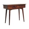 Hallway 2 Drawer Console Table - Chestnut - Image 12