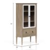 Display Bookcase Colored - Sand - Image 3