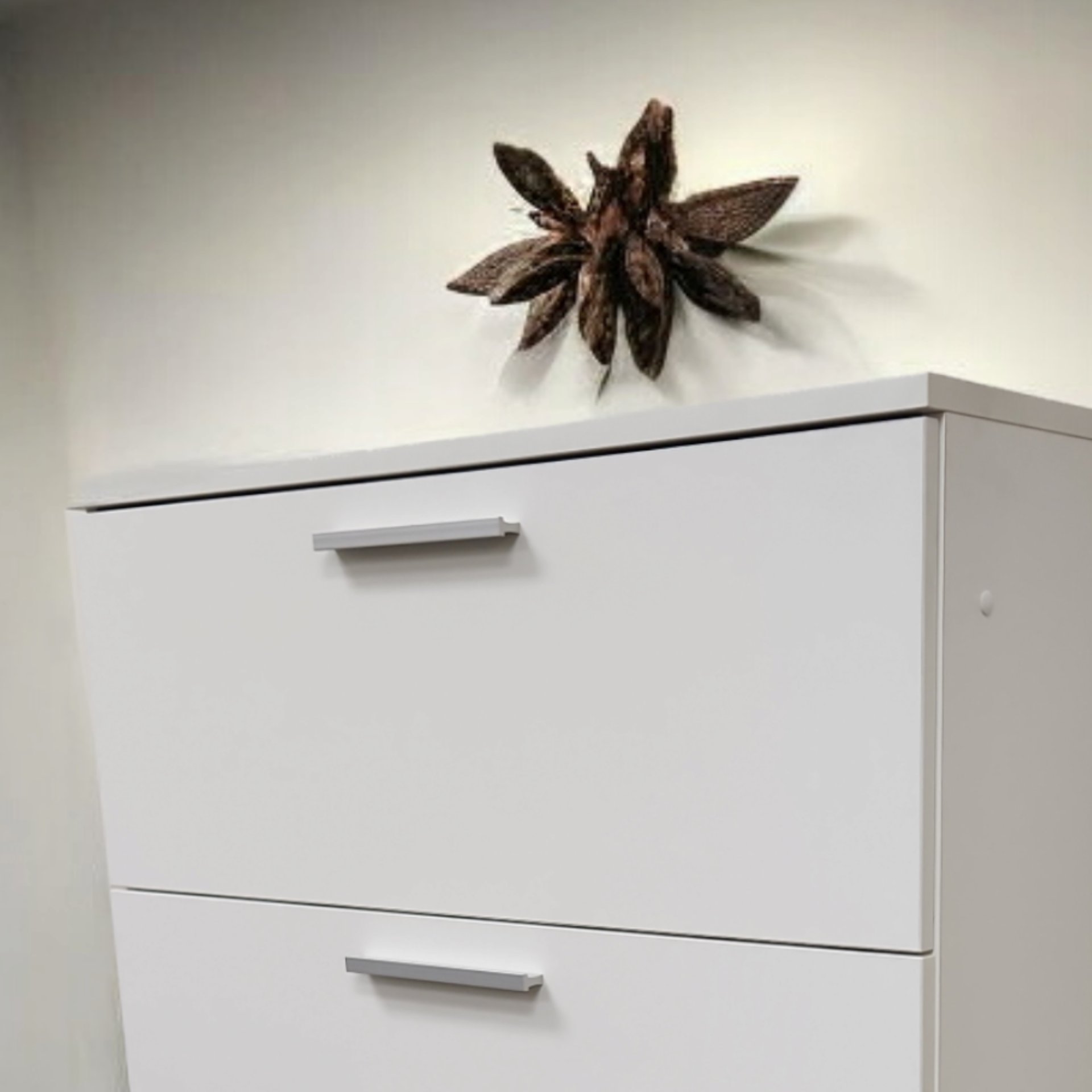 Morgan - 3 Drawer Modular Jumbo Chest In Wood Transformable Storage Solution - White - Image 5