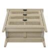 3 Drawer Cabinet, Suitable For Bedroom - Natural - Image 9