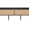 TV Stand, Media Entertainment Center, Storage Cabinet, Console, Storage Shelves, Bedroom, Living Room, Contemporary, Modern - Black - Image 8