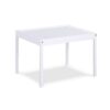 Della - 3-Piece Solid Wood Kids Table & Two Chair Set - White - Image 4