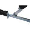 Durable Boat Trailer Bottom Support Bracket With Keel Rollers, 2204Lbs Capacity, Adjustable Height, Steel - Silver - Image 4