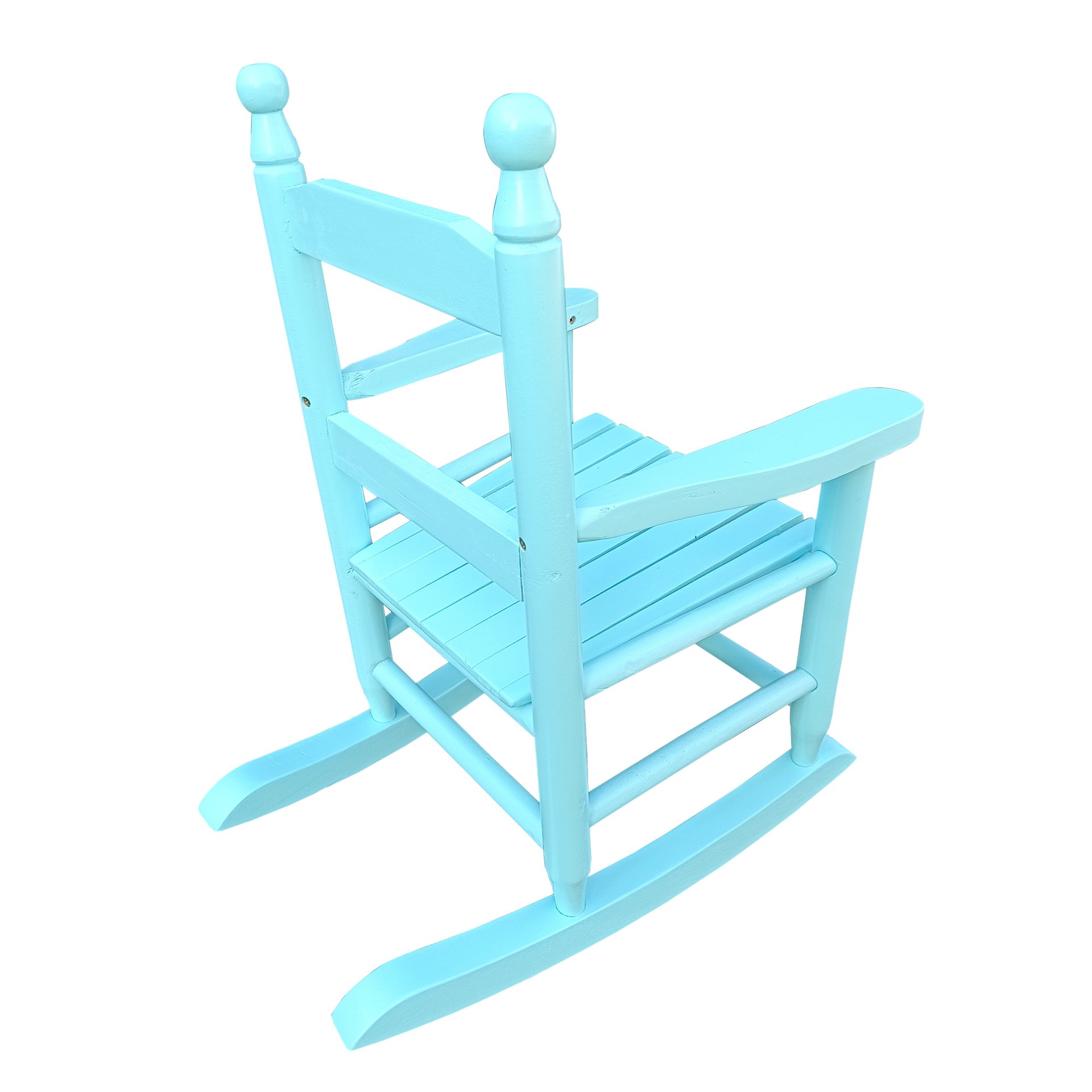 Children's Rocking Chair Indoor Or Outdoor, Suitable For Kids, Durable - Light Blue - Image 9